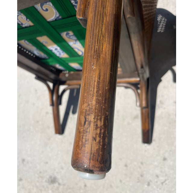 Authentic McGuire Vintage Rattan Barrel Back Lounge Chair Pair For Sale - Image 14 of 15