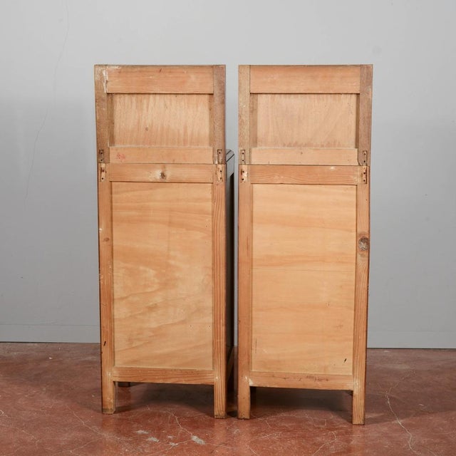 Brown Mahogany Bedside Tables with Liberty Tops, Set of 2 For Sale - Image 8 of 18