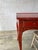 Vintage Chinoiserie Crimson Writing Desk – Hollywood Regency / Postmodern Eclectic For Sale - Image 9 of 11