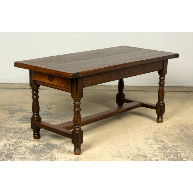 Early 19th Century French Louis XIII Style Oak Farmhouse Dining Table For Sale - Image 17 of 17