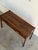 1960s Rosewood Entry Table With Two Drawers Danish Mid-Century Modern 1960s For Sale - Image 5 of 10