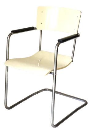 Bauhaus Chair by Paul Schuitema for D3 Rotterdam, 1934