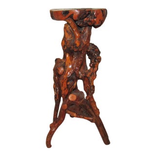 Live Edge Driftwood Stand For Sale