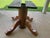 1940s Banta Quarter Sawn Oak Round Dining Table For Sale - Image 10 of 14