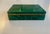 1950s Malachite Box with Gilt Sterling Silver Hinge, 1950 For Sale - Image 5 of 10