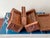 1940s Hand-Carved Wooden Cigarette Dispenser Box For Sale - Image 4 of 11