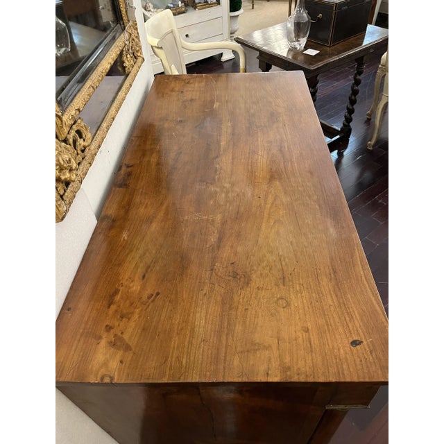 Brown 19th Century French Empire Chest of Drawers For Sale - Image 8 of 9