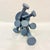 "Sea Flower Blue" Welded Aluminum Sculpture by Michael DesRosiers For Sale - Image 4 of 5