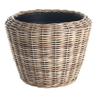 Woven Dry Basket Planter 26.75" For Sale