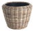 Woven Dry Basket Planter 26.75" For Sale