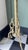 Metal Antique Bradley Hubbard Ornate Electrified Floor Lamp For Sale - Image 7 of 17