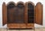 Antique Walnut Triple Wardrobe, 1890s For Sale - Image 5 of 14