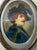 Victorian Antique 1800's Original Hand Painted Miniature Rembrandt Portrait Bronze Framed For Sale - Image 3 of 9