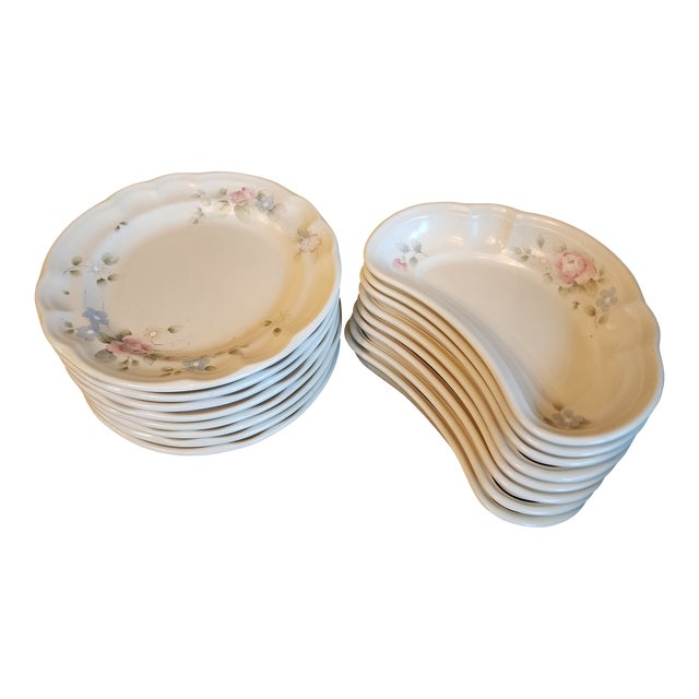 Pfaltzgraff Tea Rose Pattern Plates For Sale
