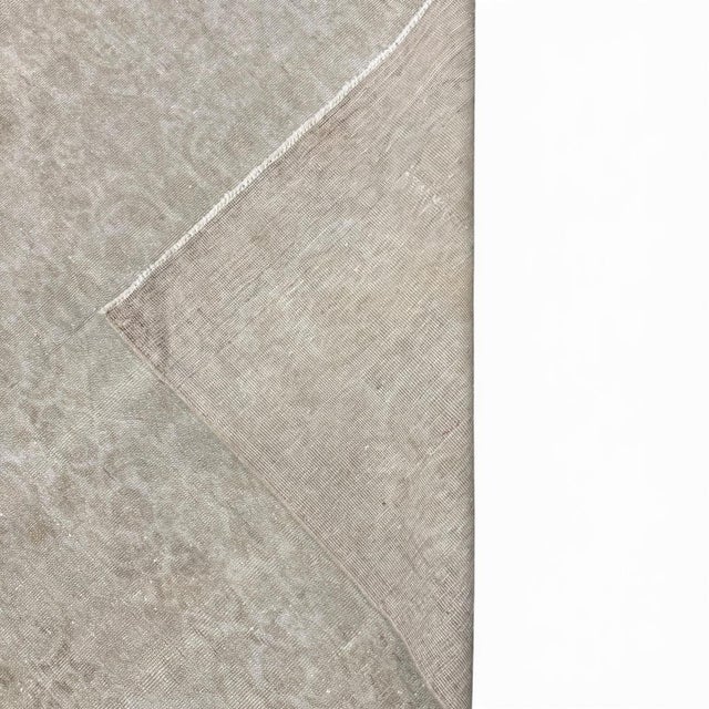 Turkish Antique Turkish Sivas Rug 5x8 | Soft Ivory & Beige Floral Design For Sale - Image 3 of 4