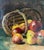 French 1901 French Fruit Still Life Oil Painting For Sale - Image 3 of 6