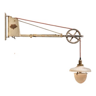 Vintage Radio-Vitant Swing Arm Dental Lamp by Burdick For Sale