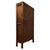 20th Century English Rustic Glazed Pine Display Cabinet For Sale - Image 10 of 12