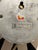 Howard Miller White Asterisk Clock Mid Century For Sale - Image 10 of 12