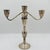 Neoclassical Midcentury Duchin Creation Weighted Sterling Silver Three-Way Convertible Candelabra — A Pair For Sale - Image 3 of 10