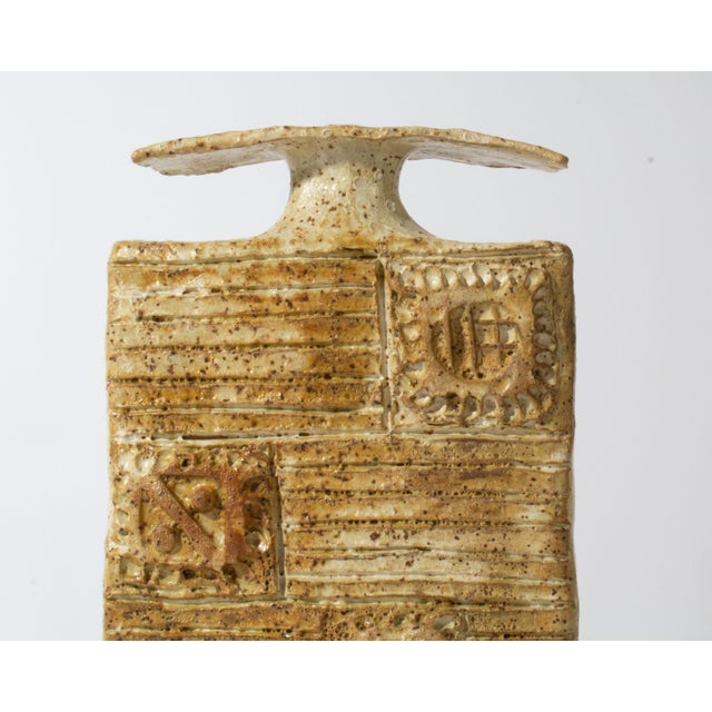 Garner Studio Pottery Hand Built Vase With Applied Design Chairish