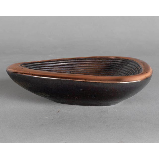 Ben Seibel Copper Jenfred-Ware Thumbprint Bowl For Sale - Image 14 of 15