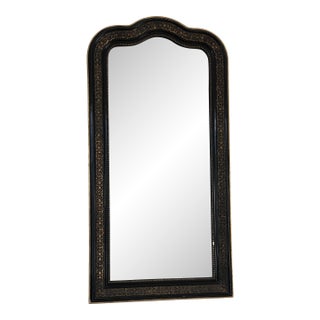 Large Antique French Louis Philippe Full-Length Giltwood Mirror, Late 19th Century For Sale