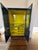 1960s Refinished Vintage Teal Lacquer Armoire For Sale - Image 5 of 10