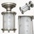 Elegant Vintage Ceiling Light with Frosted Botanical Glass A classic vintage traditional style with a refined, slightly...
