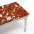 1920s Louis XVI Style Coffee Table With Rouge Royal Marble Top For Sale - Image 5 of 9