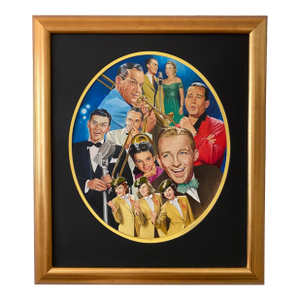 1970s The Big Band Era Stars, Framed