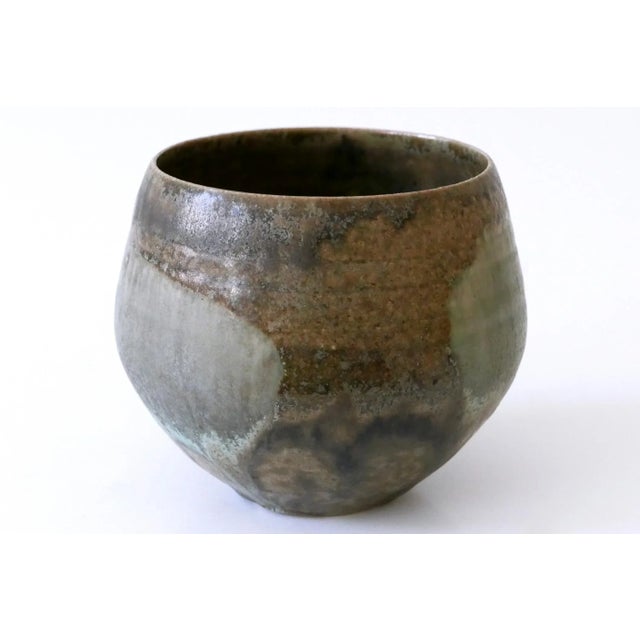 Mid-Century Modern Vintage Studio Pottery Ceramic Vase by Ilse Ludwig-Korbel, 1980s For Sale - Image 3 of 15