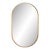 Regina Andrew Canal Mirror (Natural Brass) For Sale