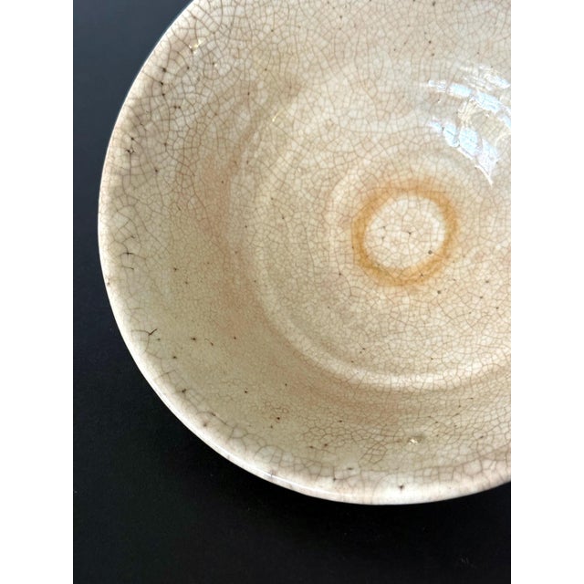 Japanese Izumo Chawan Tea Bowl by Hino Yoshinaga with Tomobako Box For Sale - Image 13 of 13