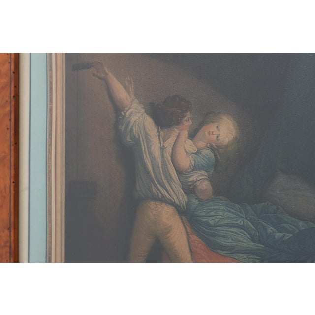 After Jean-Honoré Fragonard, Le Verrou, 1800, Engraving, Framed For Sale - Image 7 of 11