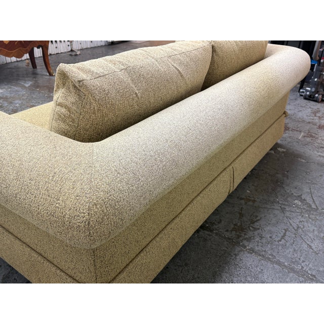 Bespoke Salon Rolled Arm Sofa For Sale - Image 9 of 12