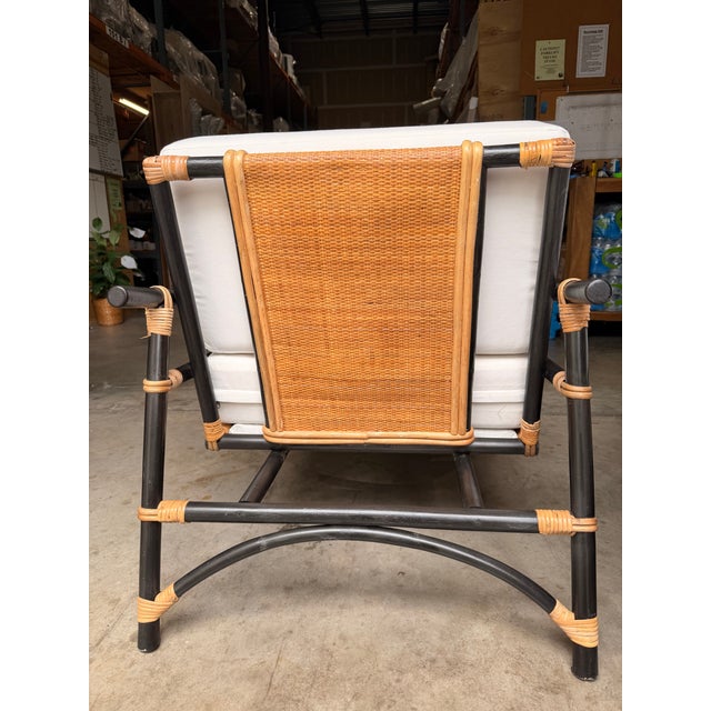 Early 21st Century Rattan Lounge Chair For Sale - Image 5 of 10