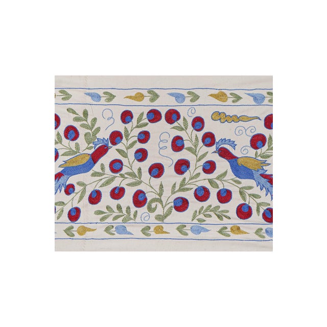 1960s Suzani Wall Hanging - Tribal Tapestry For Sale - Image 5 of 8