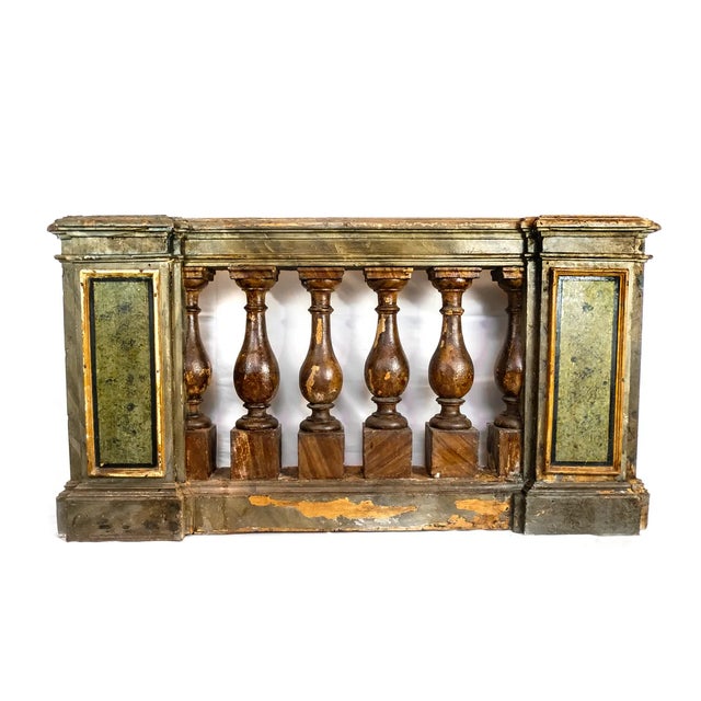 Antique Console or Church Partition, Italy, 1700s For Sale - Image 15 of 15
