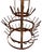 Metal Antique French "Hérisson" Bottle Drying Rack For Sale - Image 7 of 12