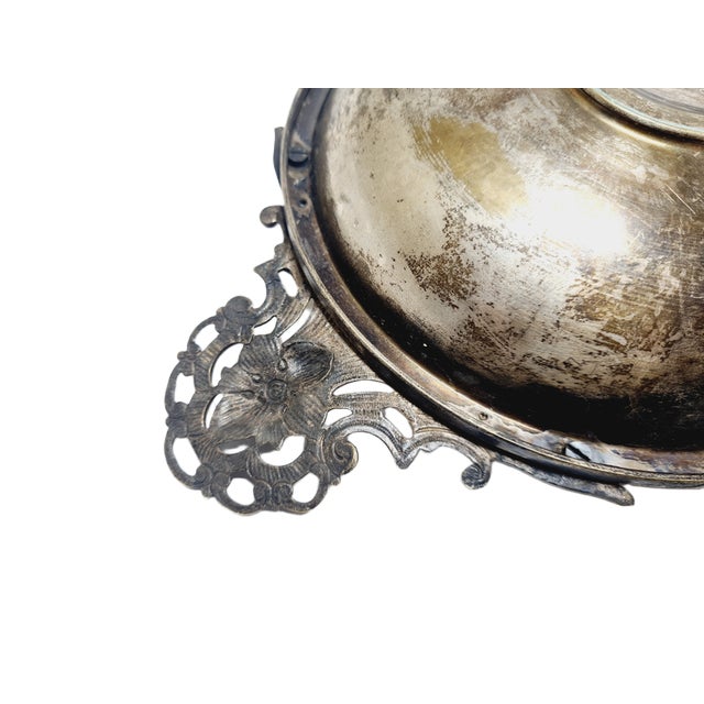 Austro-Hungarian Empire Art Nouveau Tray from Argentor, 1900s For Sale - Image 6 of 11