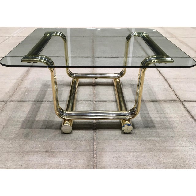 1970s Mid-Century Modern Romeo Rega Style Coffee Table Manner of Dia For Sale - Image 5 of 12