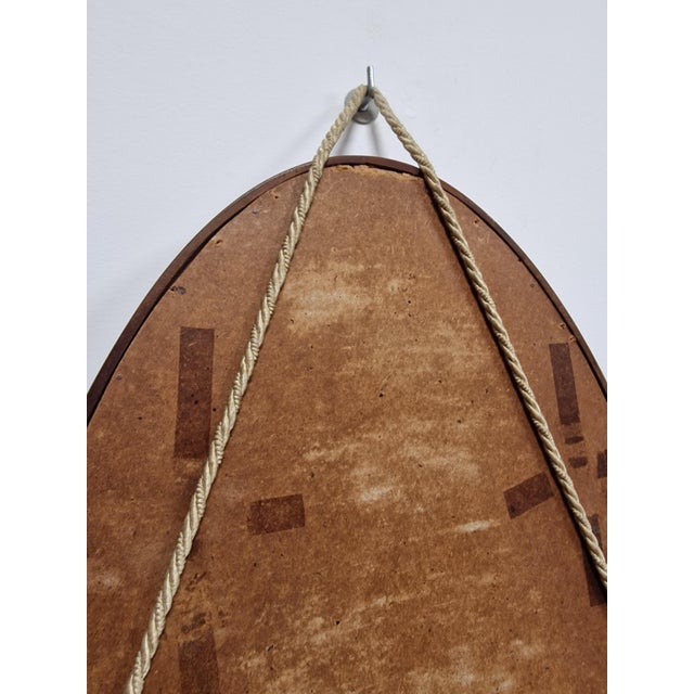 Vintage Scandinavian Mirror in Teak, 1960s For Sale - Image 13 of 15