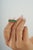 Dark Green VRJewels 2.2ct Emerald & Diamond Half Band Ring in 18k Yellow Gold Size 7 For Sale - Image 8 of 18