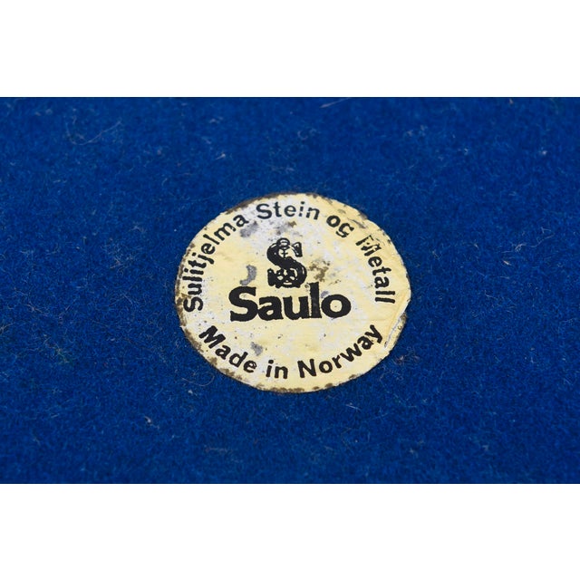 Vintage Round Stone and Brass Norwegian Two Part Box For Sale - Image 9 of 10