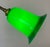 1970s French Table or Desk Lamp, Cased Green Shade, Bronze Finished Base, a Beauty! For Sale - Image 4 of 7