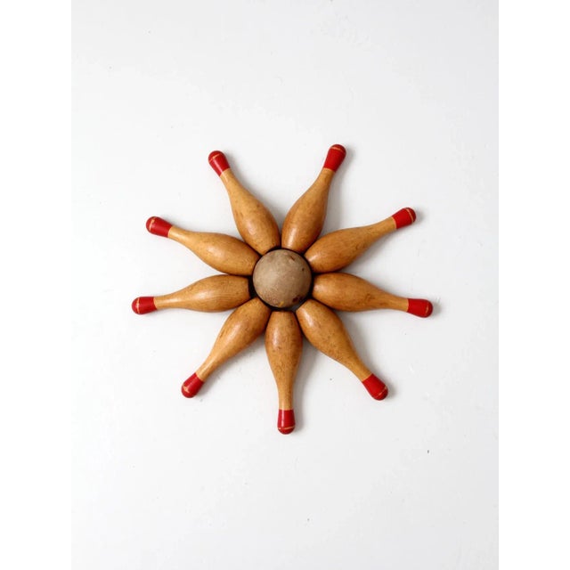 Antique Table Top Bowling Set For Sale - Image 9 of 9