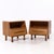 Mid-Century Modern John Keal for Brown Saltman Mid Century Bleached Mahogany Nightstands - Pair For Sale - Image 3 of 12