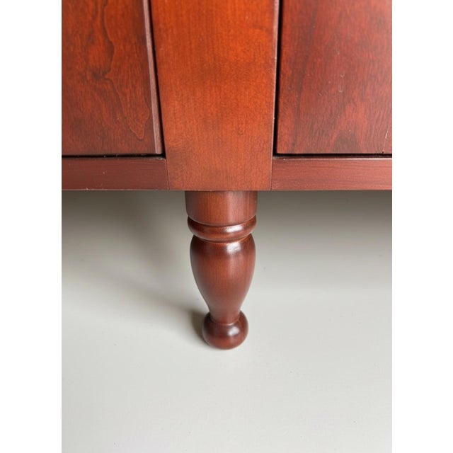 Tom Seely Solid Cherry Dining Buffet Sideboard For Sale - Image 4 of 10