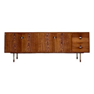 Bauhaus Sideboard in Natural Wenge Wood by Hans Jürgenliemk, 1961 For Sale